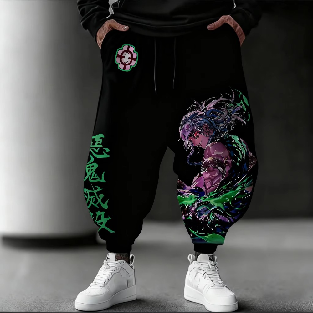 Anime Merchandise Store Japan - Pantaloni sportivi da uomo New Demon