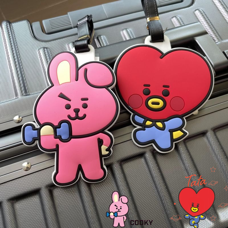 Anime Merchandise Online - Portachiavi BT21 a forma di cartone