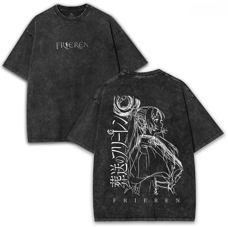 Frieren Anime Merchandise - Maglietta Frieren Beyond Journey's End Anime