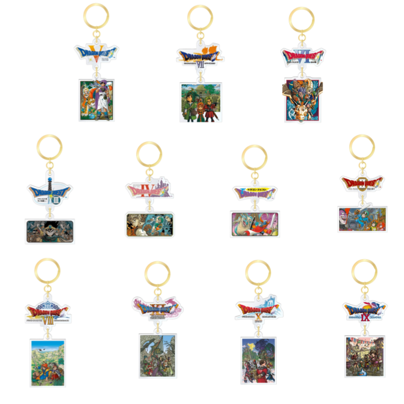 Frieren Anime Merchandise - Portachiavi in Acrilico da 6 Cm