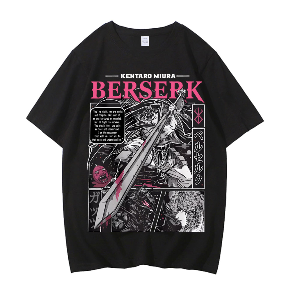 Nuova T-shirt Anime Berserk Es - Anime Merchandise Store Japan recensione e prezzo